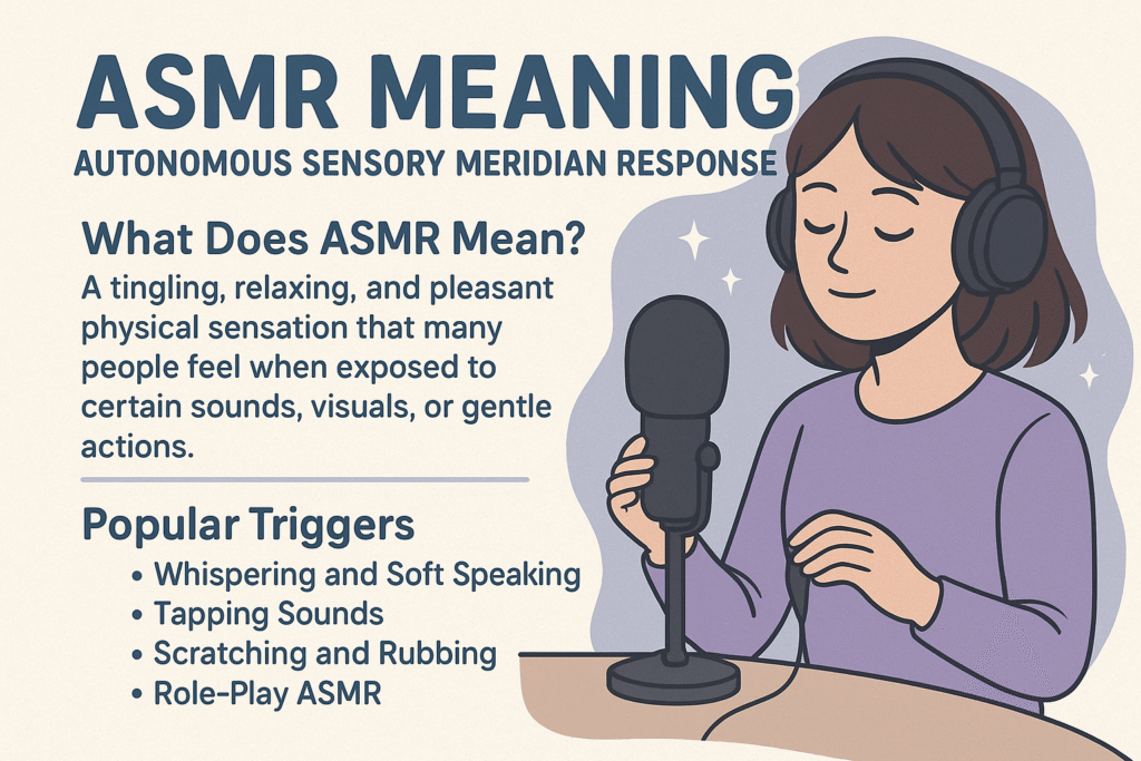 ASMR Meaning: What It Is, How It Works, and Why Everyone Loves It