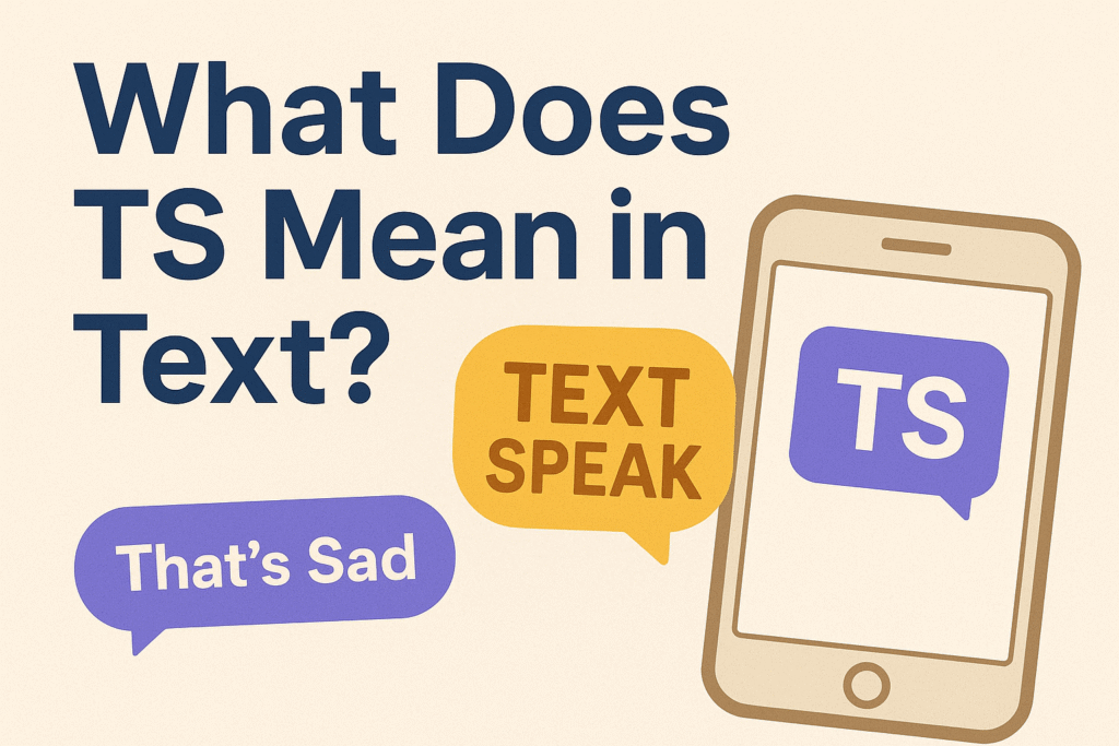 What Does TS Mean in Text? The Complete Guide to This Popular Abbreviation