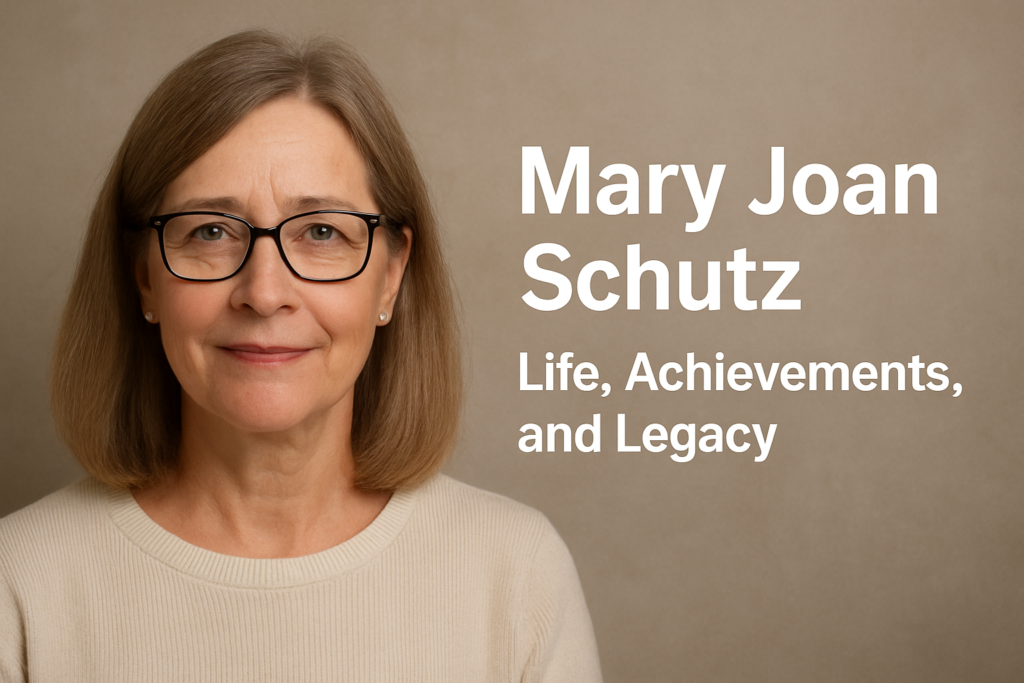 Mary Joan Schutz – Life, Achievements, and Legacy