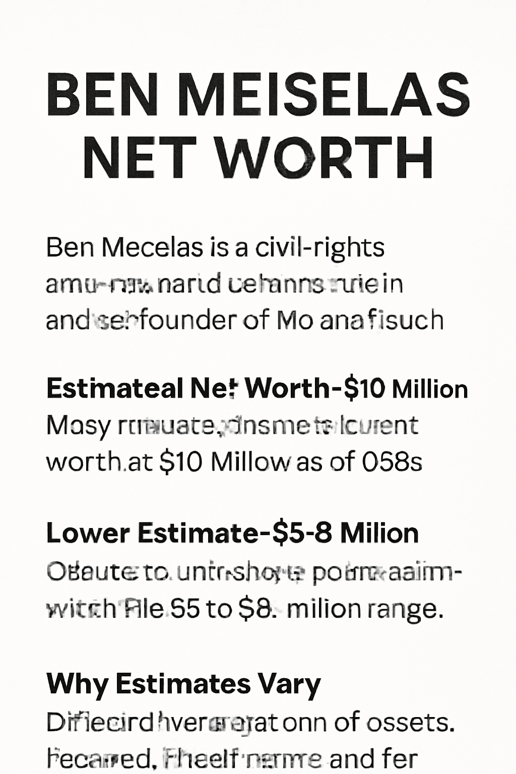 Ben Meiselas Net Worth: How Much Is He Worth in 2025?